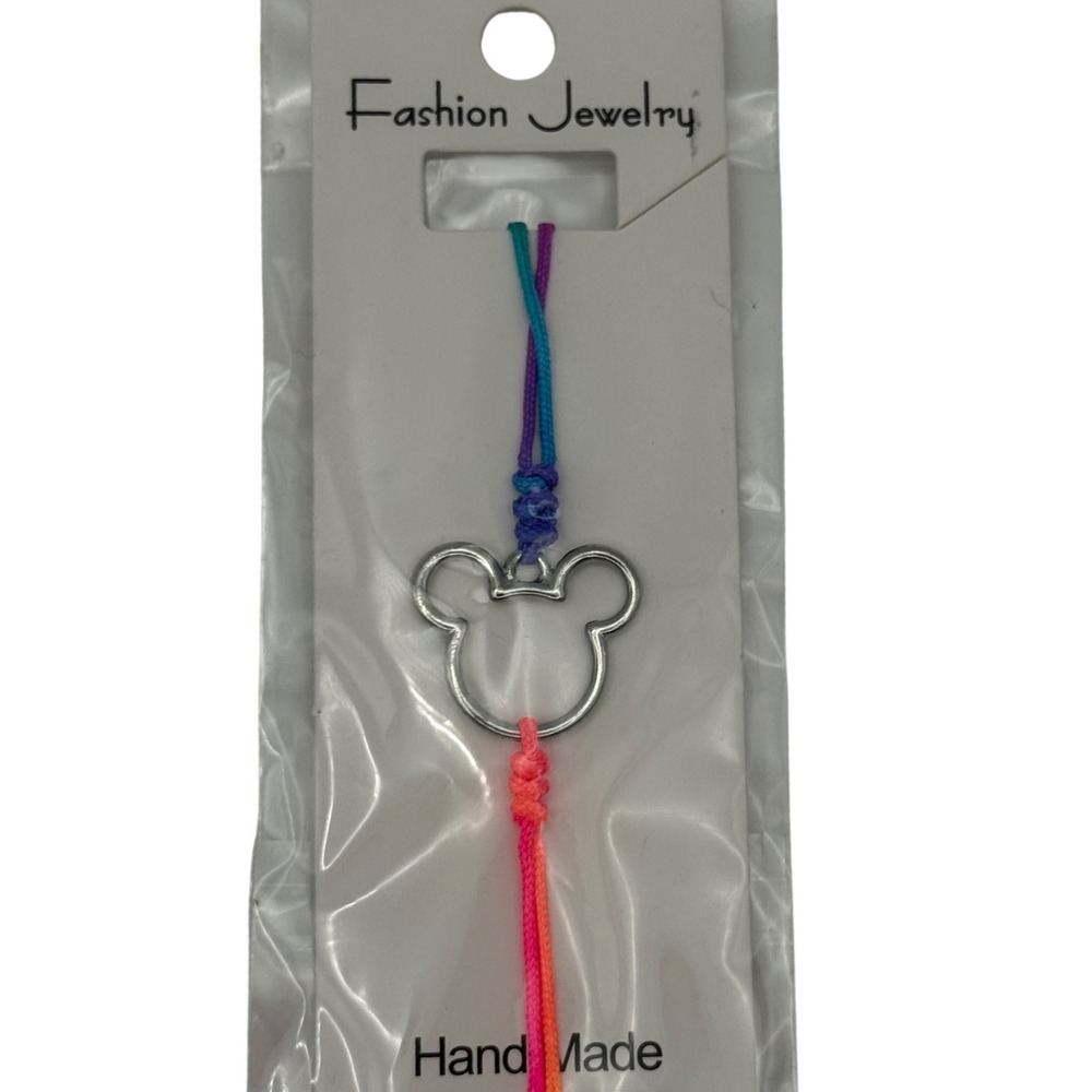 Friendship Bracelet Rainbow Cord‎ Adjustable Knot New